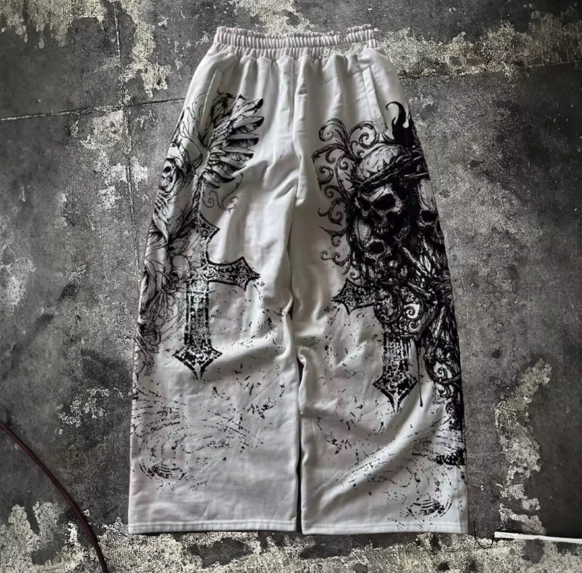 The White Affliction Joggers