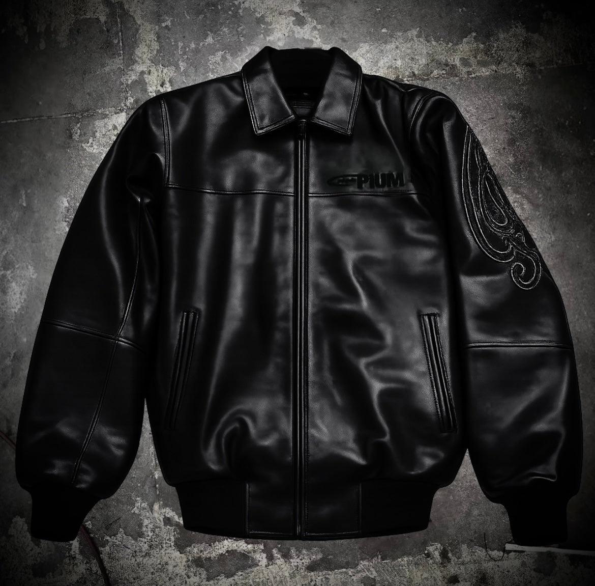 The Opium Faux Leather Jacket