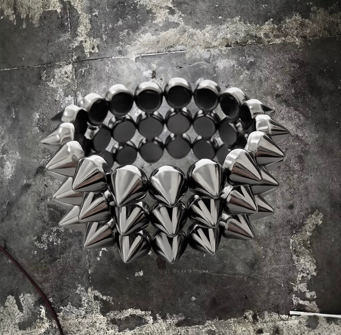 The Titan Spiked Bracelet