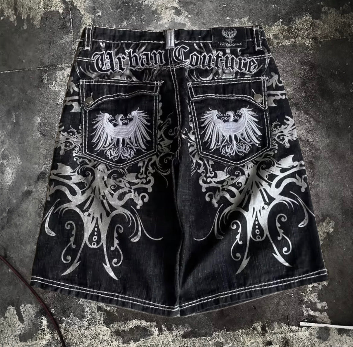 The Fallen Angel Oversized Jorts