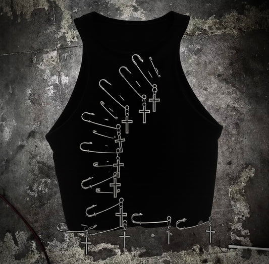 The Saturn Cropped Tank