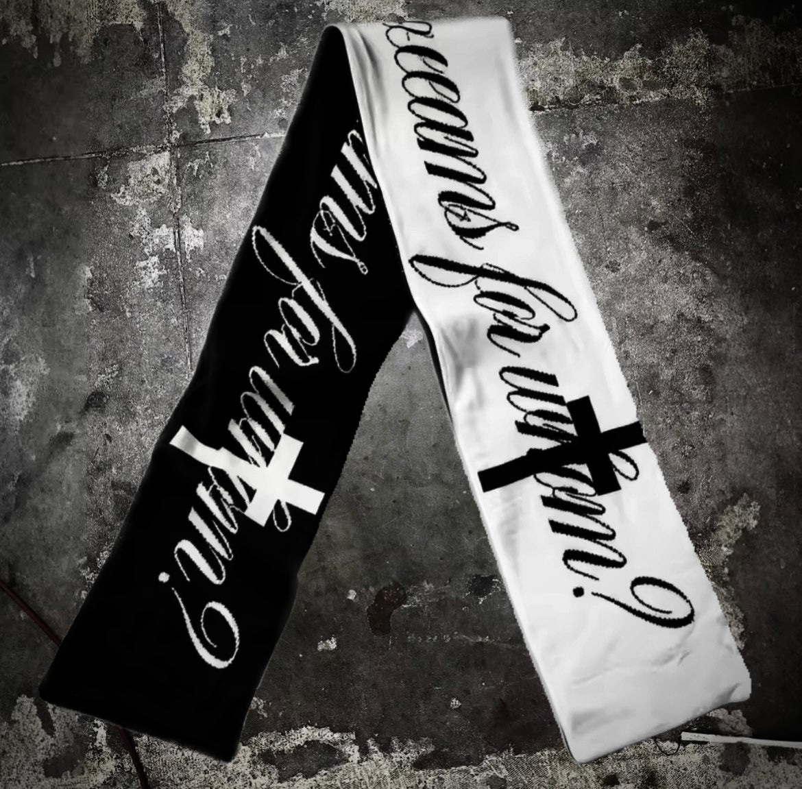 The Destroy Your Dreams For Whom Scarf