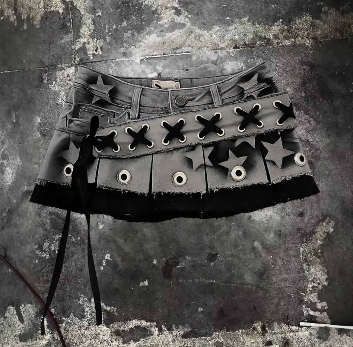 The Star-girl Denim Skirt