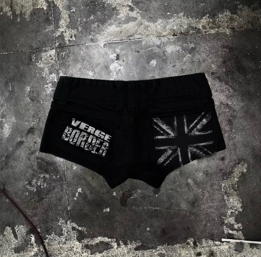 The Verge Border Mini Shorts