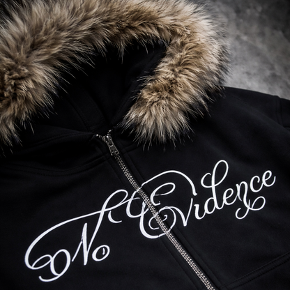 The No Evidence Fur Hood Jacket