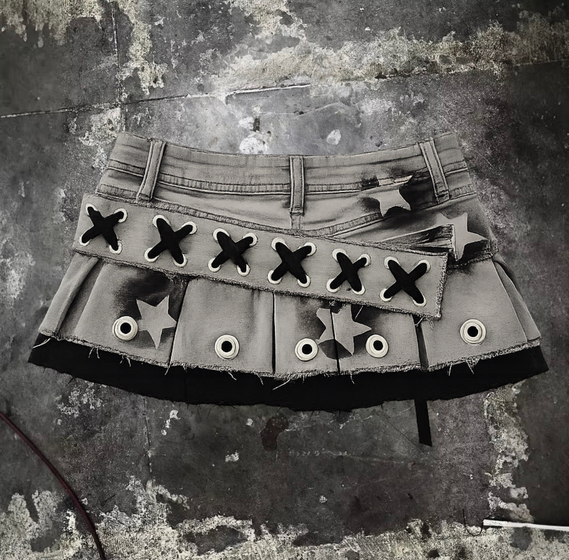 The Star-girl Denim Skirt