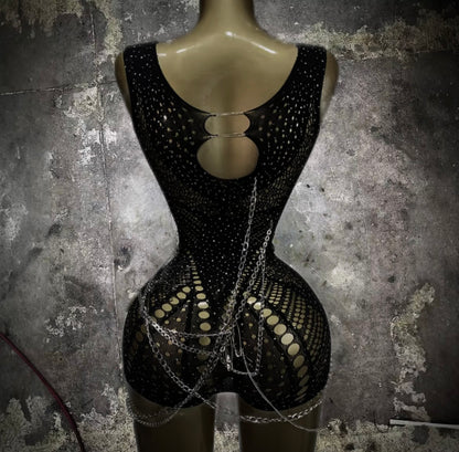 The Celestial Mesh Bodysuit