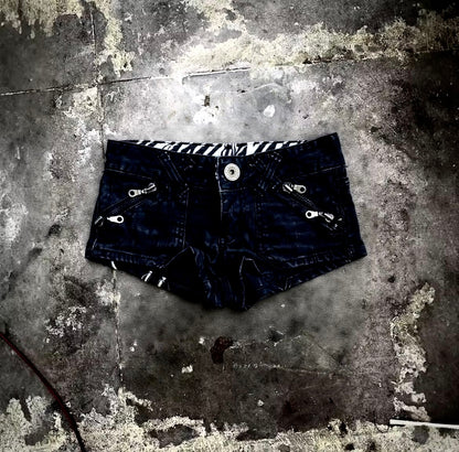 The Verge Border Mini Shorts