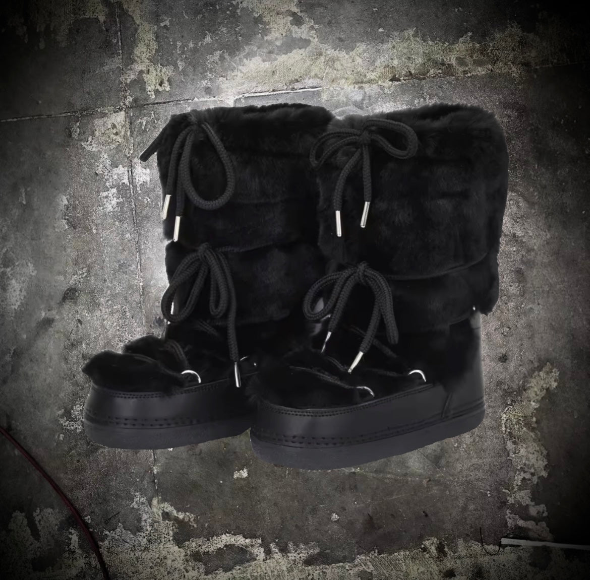 The Takeover Fur Boots