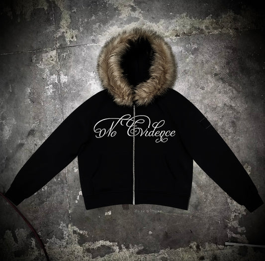 The No Evidence Fur Hood Jacket
